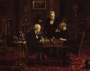 Thomas Eakins The Chess Players France oil painting artist